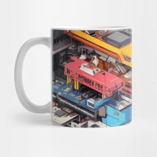 Isometric electronics Mug